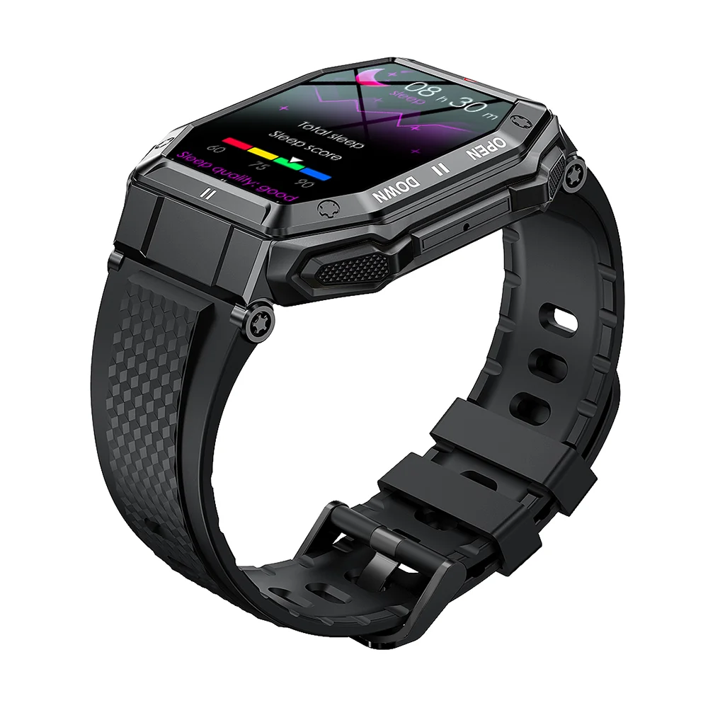 Reloj Inteligente 2022 Smart Watch 1.85inch K55 Heart Rate 350ma Big Battery Outdoor Sport Watches for Man