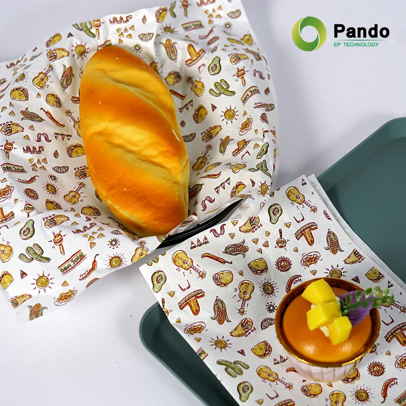 Food-grade Wax Paper Sheet Baking Kitchen Oil Paper Food Sandwich Burger Wrapping Parchment Paper Sheets For Baking