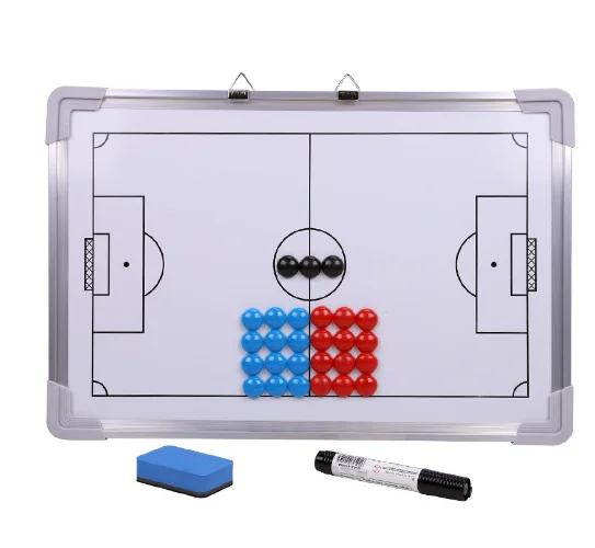 Tactic Aluminium Coaching Board Portable Colorful Handball Magnetic Board Game