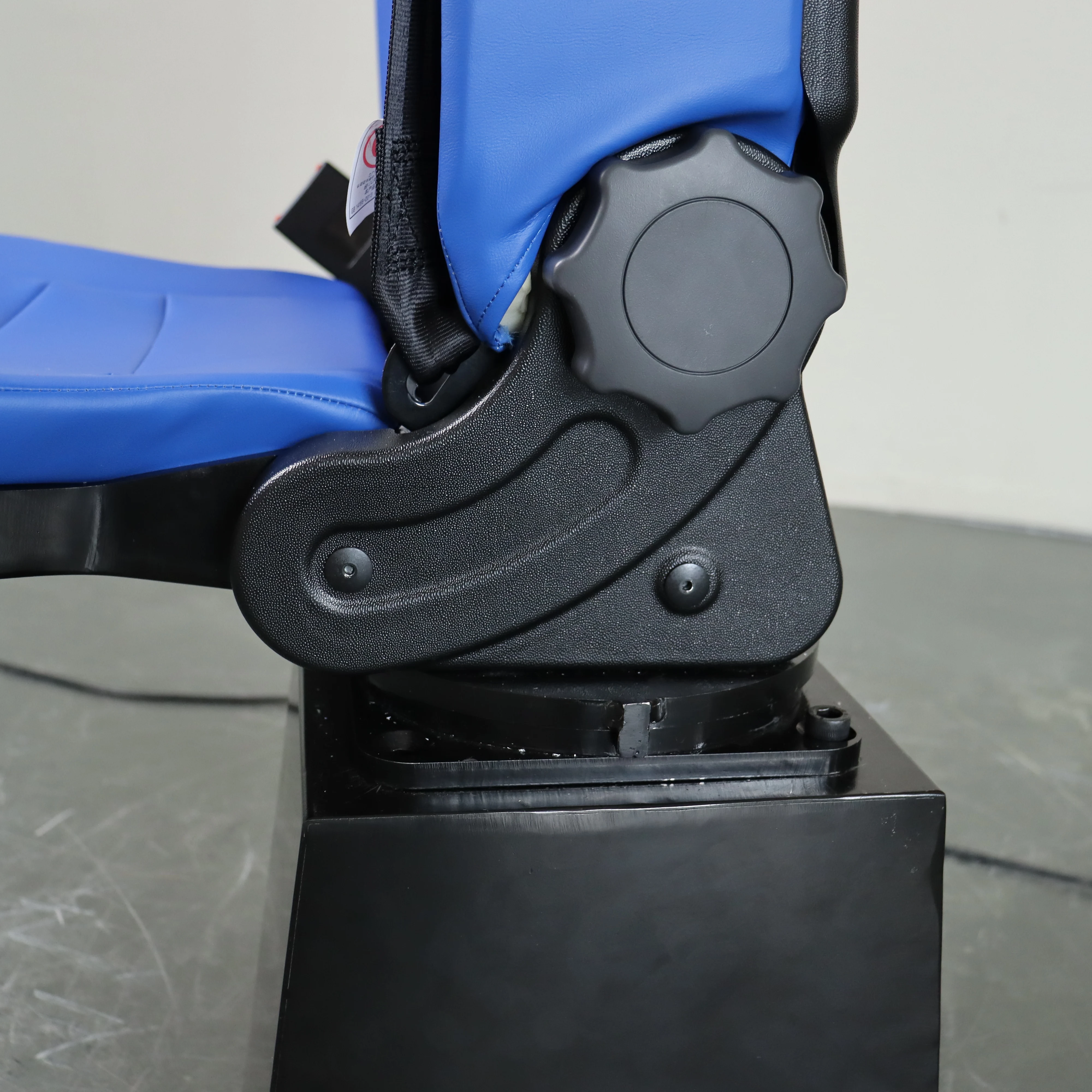 Factory custom bus seat folding swivel ambulance seat wholesale classic Medical Modified Car Seats Red car van chair