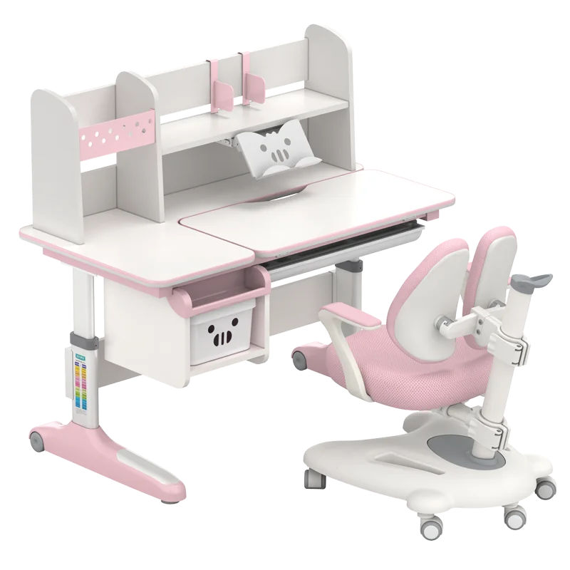 
JJ12-C3 newest style solid wood steel children furniture kids table 