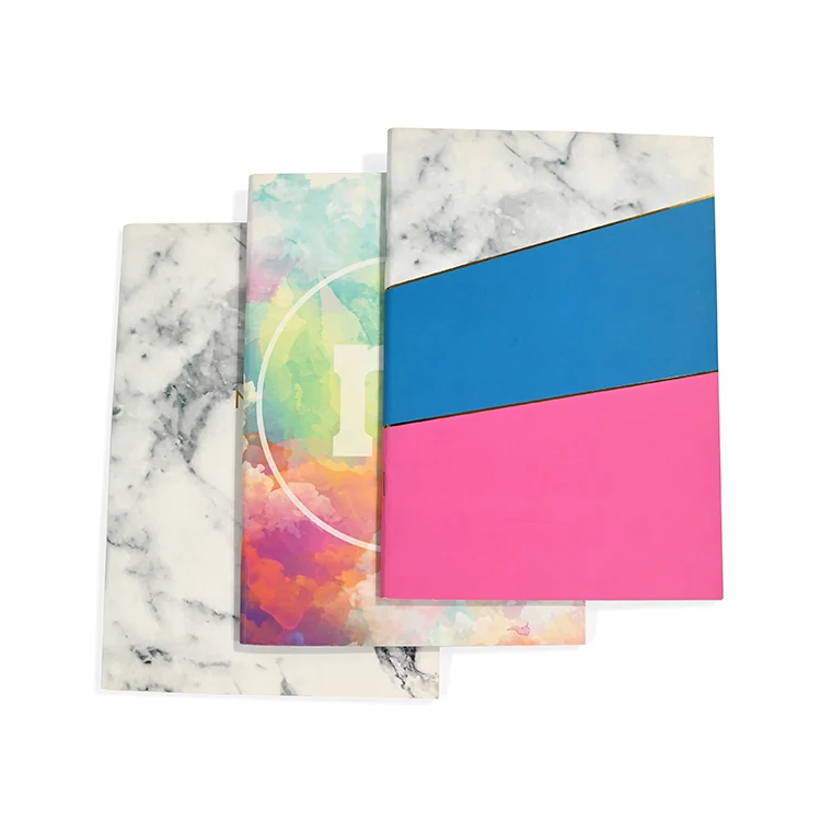 Недорогой экологичный школьный блокнот с седлом на заказ 100 страниц блокноты из крафт-бумаги