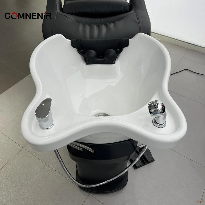 Hair Wash Station Massage Bed With Steam SPA Head Water Therapy Thai Massage Shampoo Bed