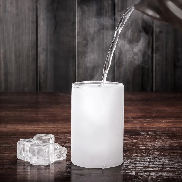 
HOT! popular mug double wall wine glass tumbler with lid for home and bar 