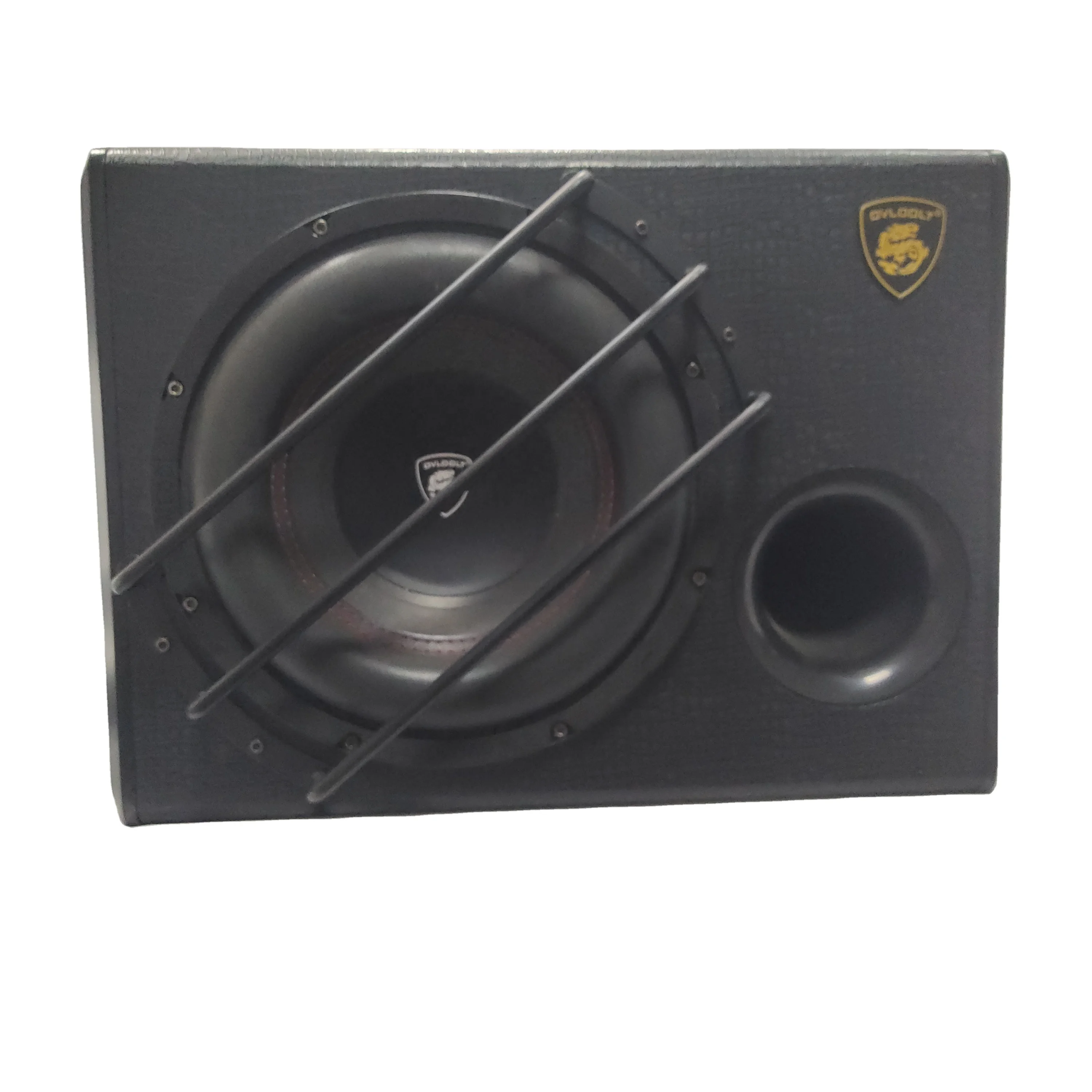 
QCD-A512 12 inch bass tube boxs car woofer with amplifier speakers New Style 120-600w Audio active 12V 12 Inch car Subwoofer 