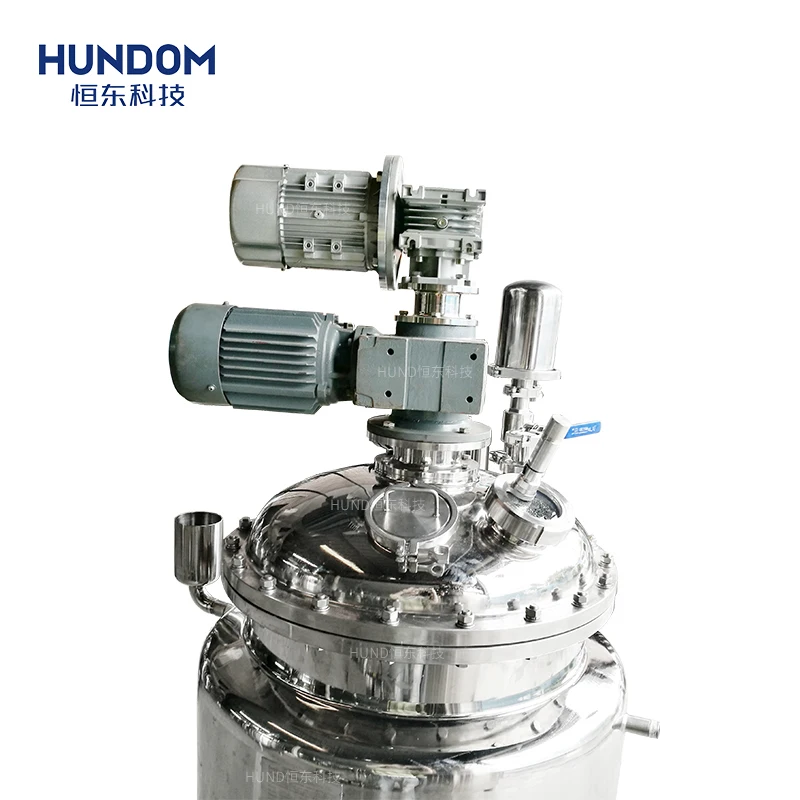 200L Liquid chemical mixer equipment face cream homogenizer soap shampoo making mixing tank with agitator