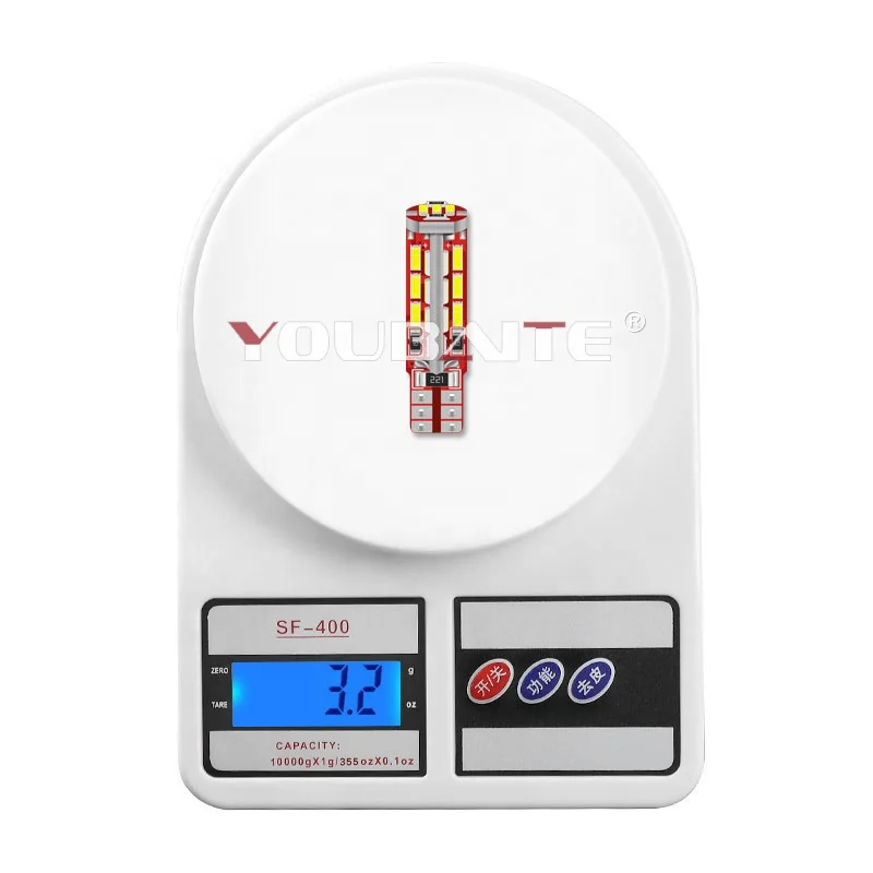 Automobile Lighting Led Car Light White 4014 27smd Canbus 12v 194 T10 Led Auto Led Bulb T10