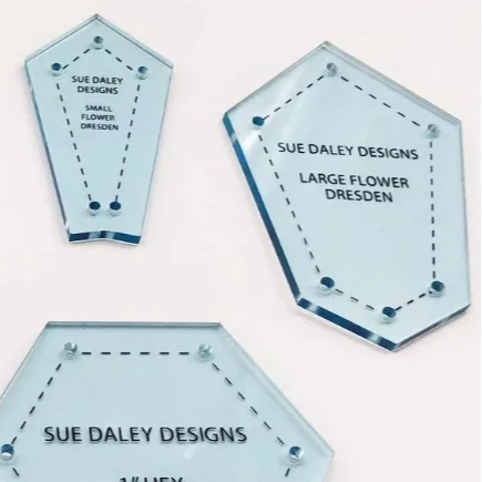 
6 шт. Алмазная/Шестигранная/Эквивалентная линейка для квилтинга роторные шаблоны для резки «сделай сам» лоскутное шитье квилтинг аксессуары Принадлежности 