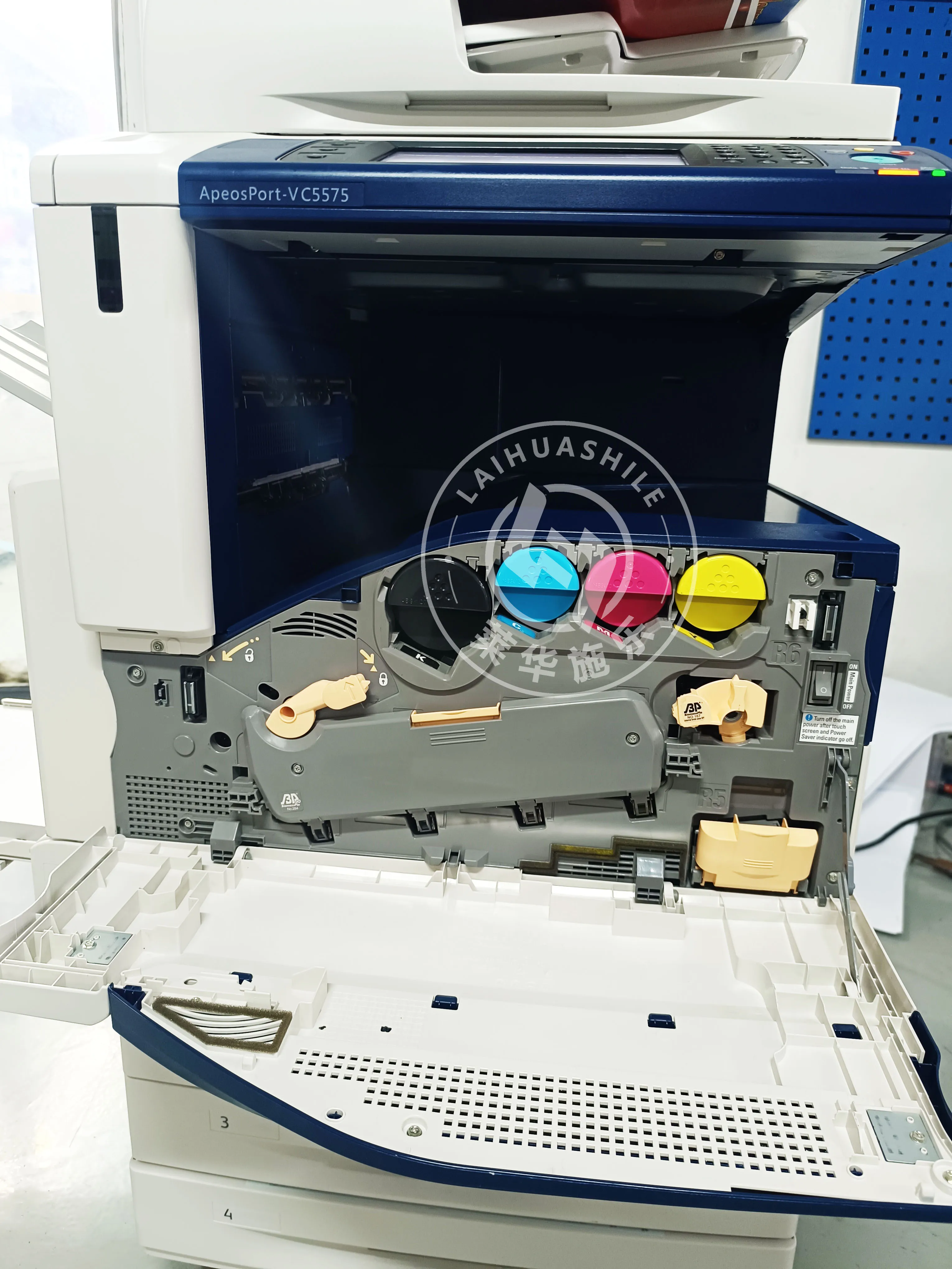 Используемый 3-в-1 копировальный аппарат A3 A4 сканер принтер факс для Xerox DC 3375/4475/5575 лазерный цветной