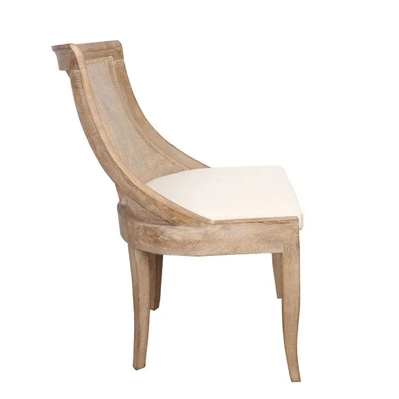 Vintage Villa & House Monaco Chair with tiny rattan