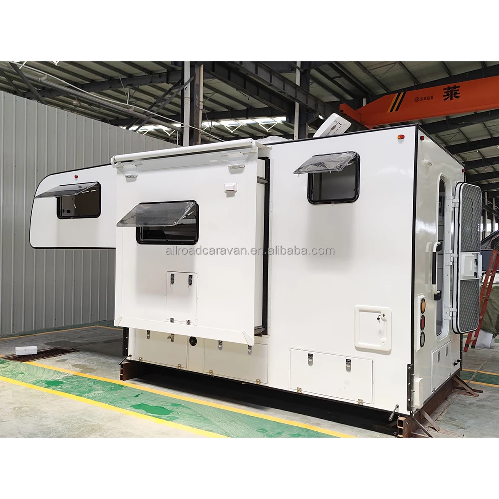 Touring travel motorhome pickup camper truck body