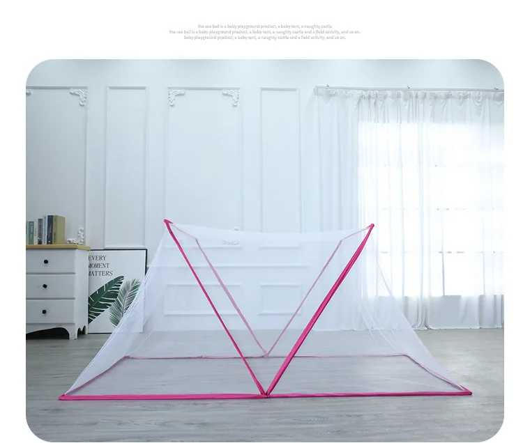 Mosquito net installation-free student dormitory home outdoor easy storage double mosquito net