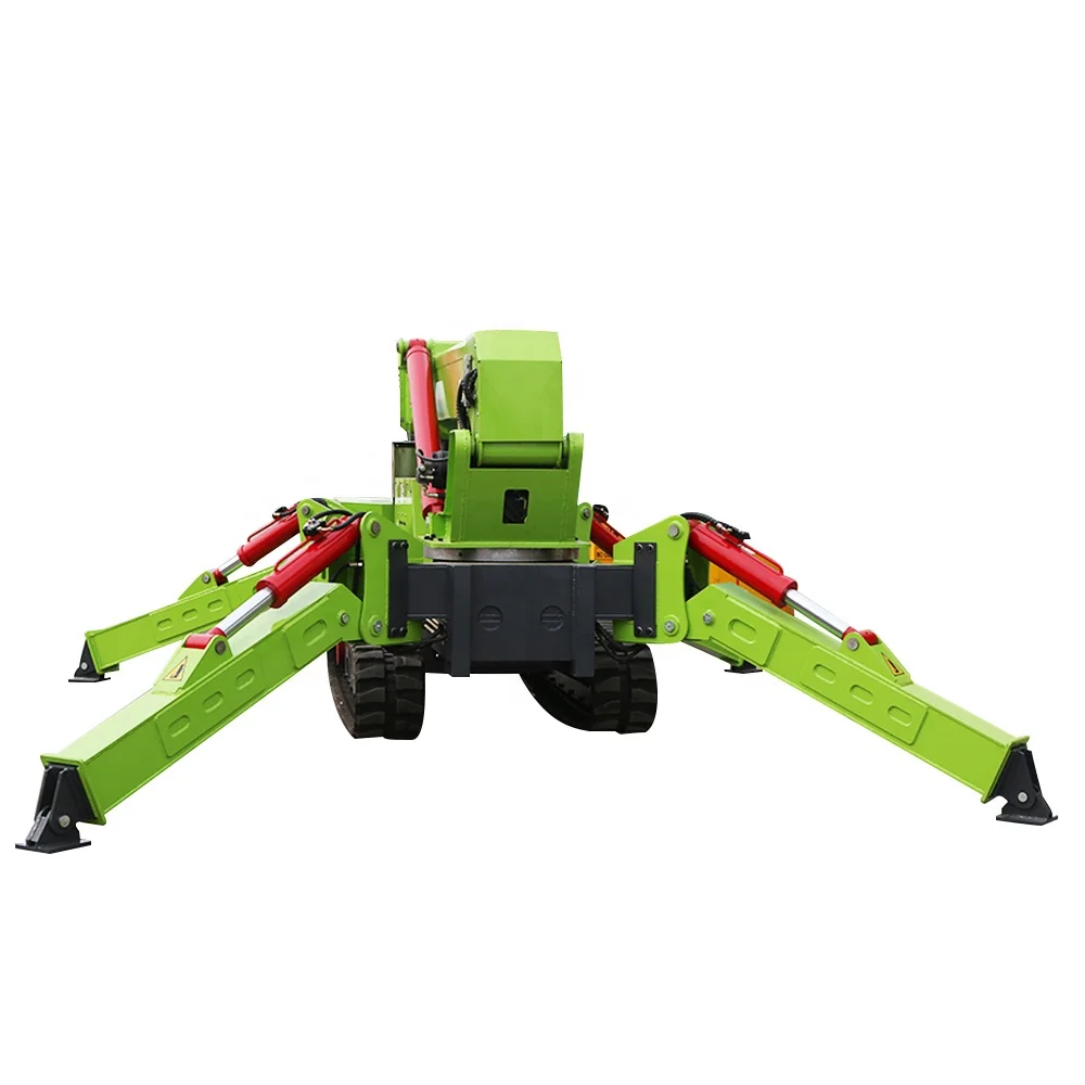 Professional Manufacturer Spider Crane Working Indoor Operation Micro Crawler Crane Building Purpose Roof Spider Crane