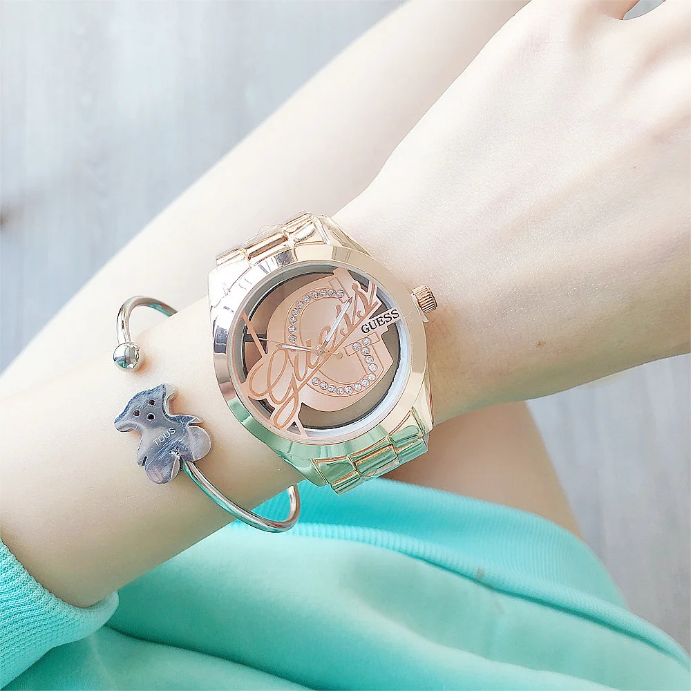 Часы time orologio для девочек подарок на день Святого Валентина модное платье роскошные популярные наручные кварцевые часы-скелетоны с