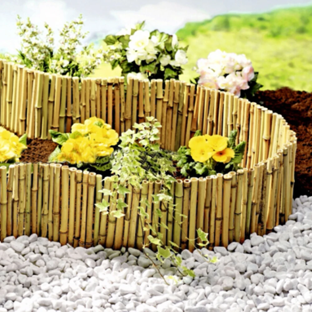 Nature garden bamboo stick for fence rolled bamboo wood reed fence panels for sale bamboo fence rolls