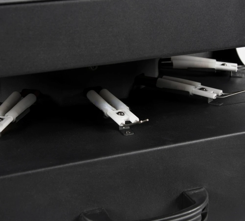 New products shoot 6m Flame Projector Dmx Propane Flame Thrower with Safe Channels 5 Head Stage Fire flame Machine