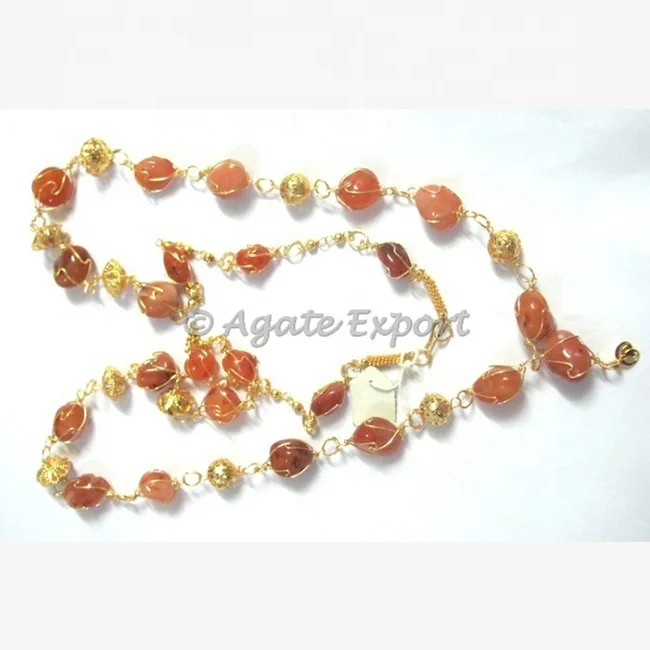 Каменное ожерелье Akik поставщик каменных ожерелий ручной работы