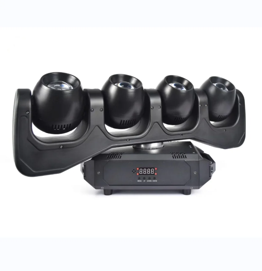 Новый DJ Disco Club Pro Освещение Lyre Pixel LED 4x40 Вт RGBW четырехъядерный суперлуч