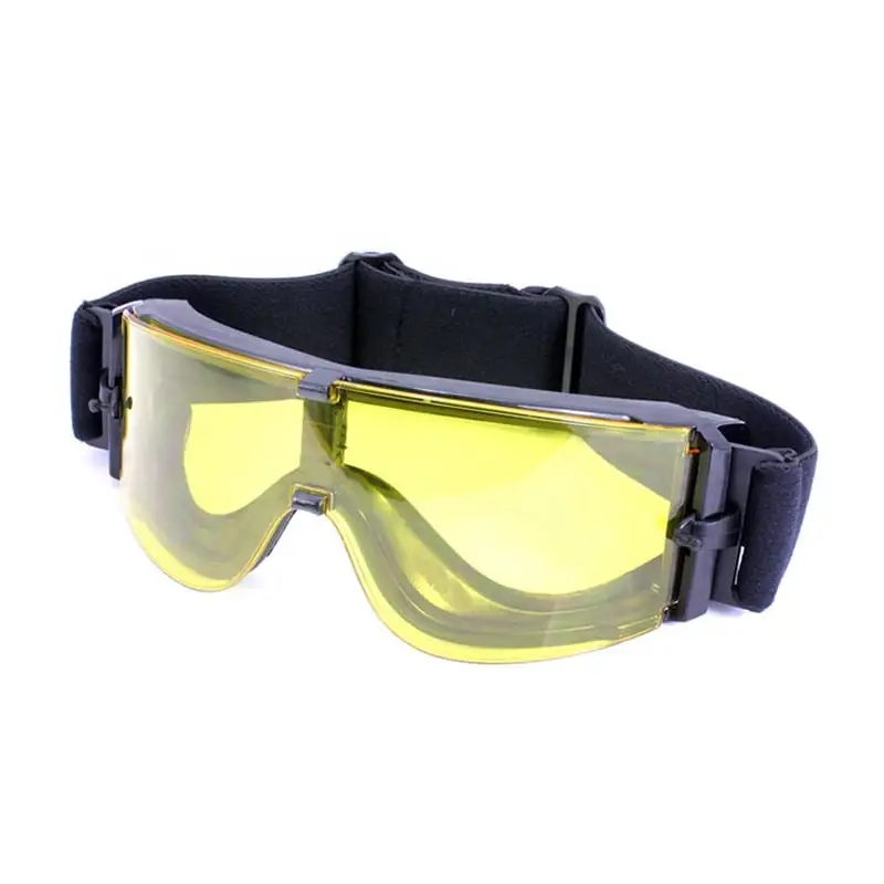 High Quality Windproof Ballistic Tactical Goggle Uv400 Tactical Glasses For Men