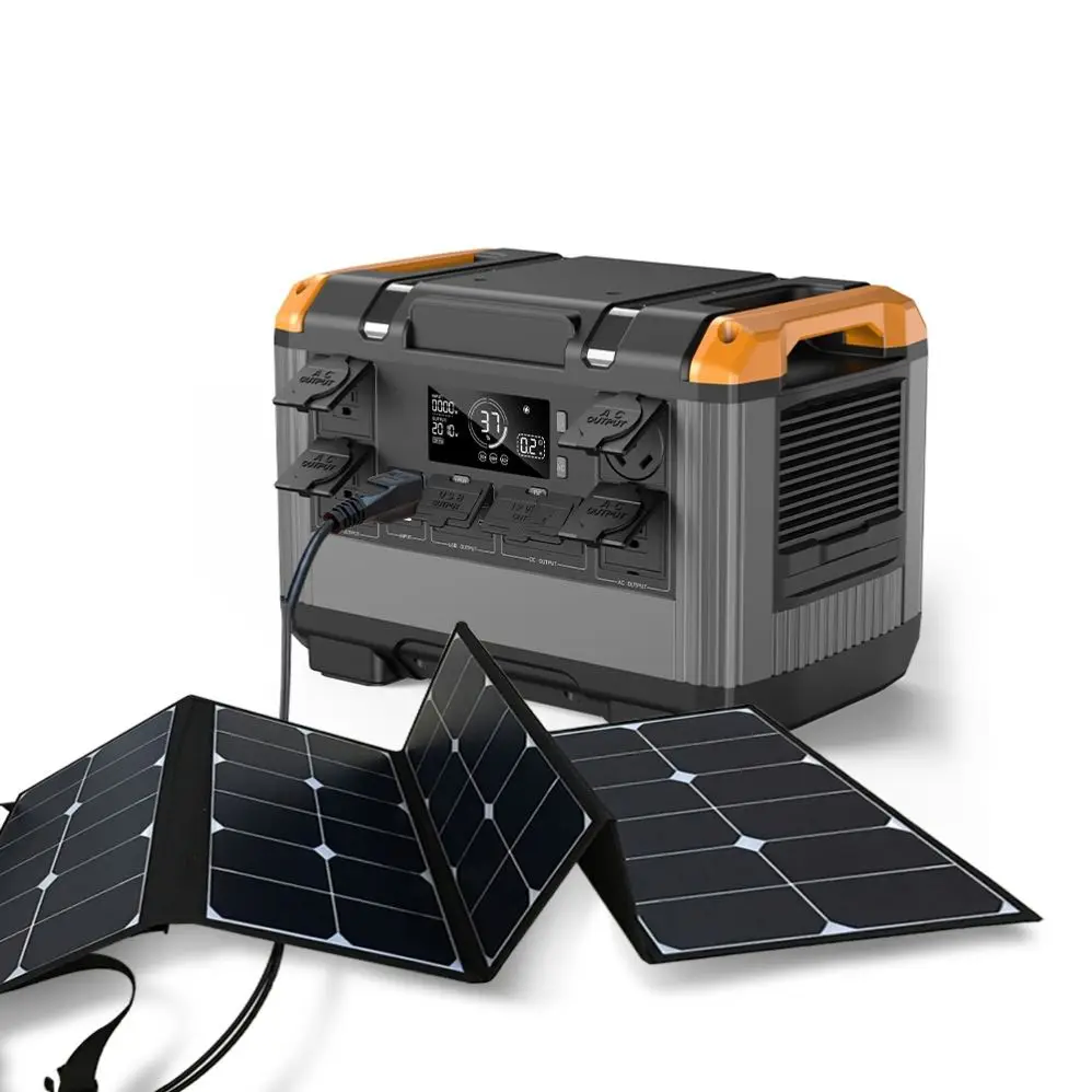 2023 New arrival Portable energy storage jackery portable power stations 1000W 2000w 3000w Lithium iron rate battery