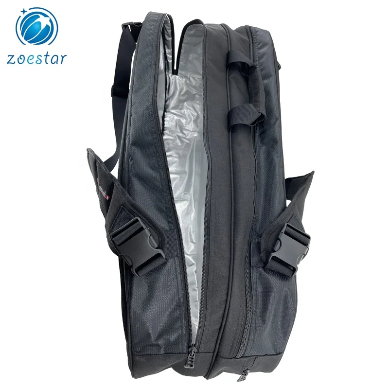 Tennis Backpack Badminton Racket Bag Body Sports Tennis Tote Bag Sling Shoulder Back Packs 6 Racquets Holder Equipment Bag