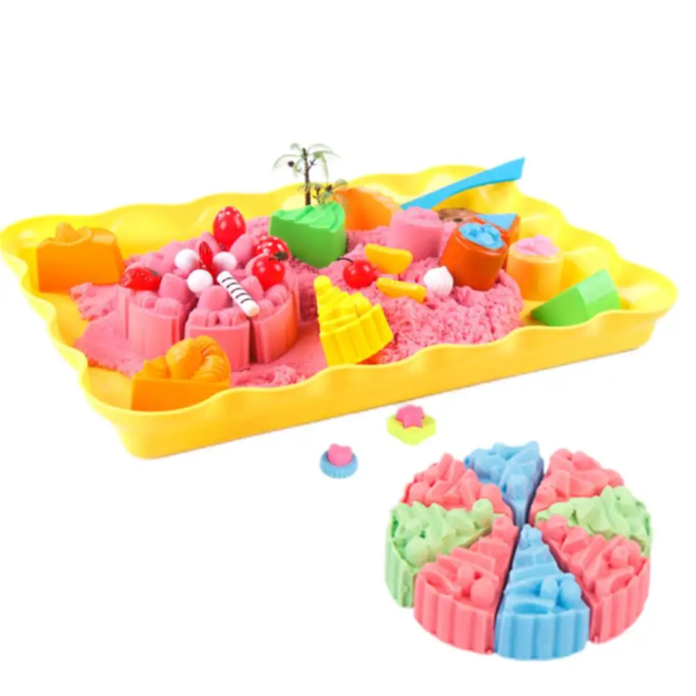 safe and non-toxic toys moving sand art kinetic space magic sand
