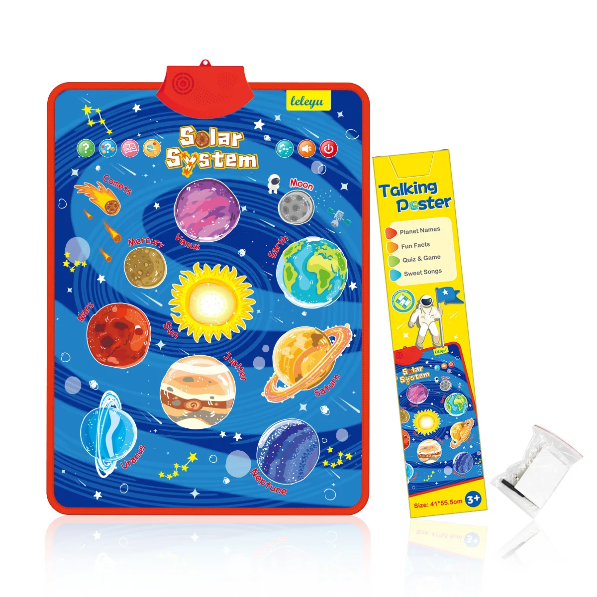 English wall chart dinosaur wall chart Talking poster for kids