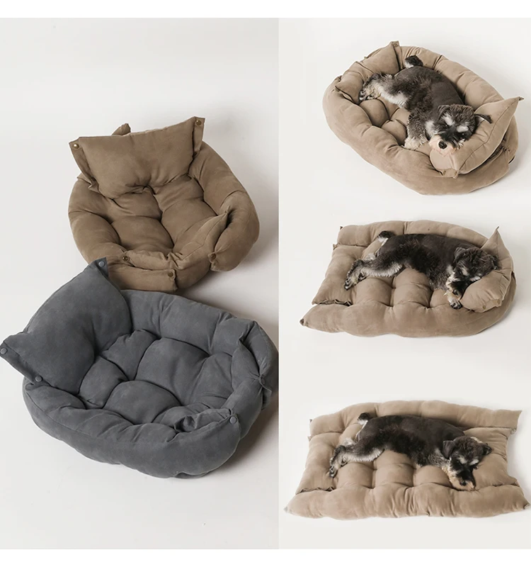 UFBemo hot sale PP Cotton High Quality Custom Small Doggie Bedding Washable Luxury Puppy Pet Dog Bed