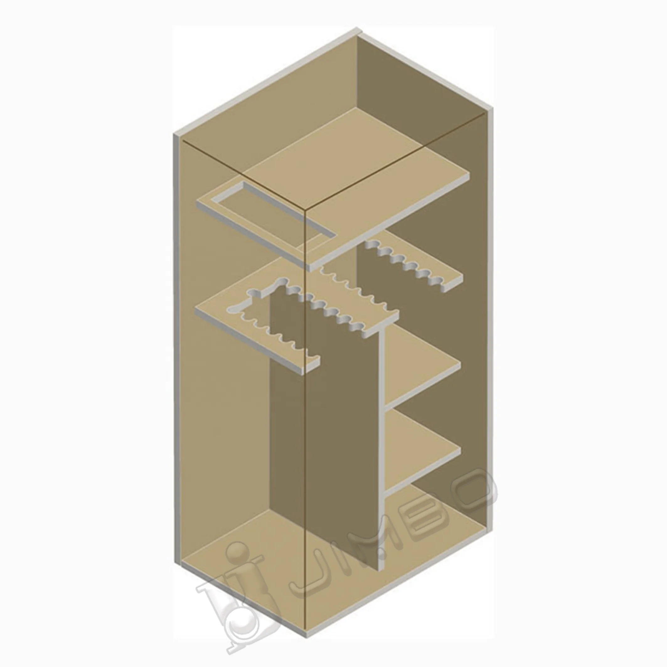 JIMBO china manufacturer steel metal home digital fireproof gun safe box