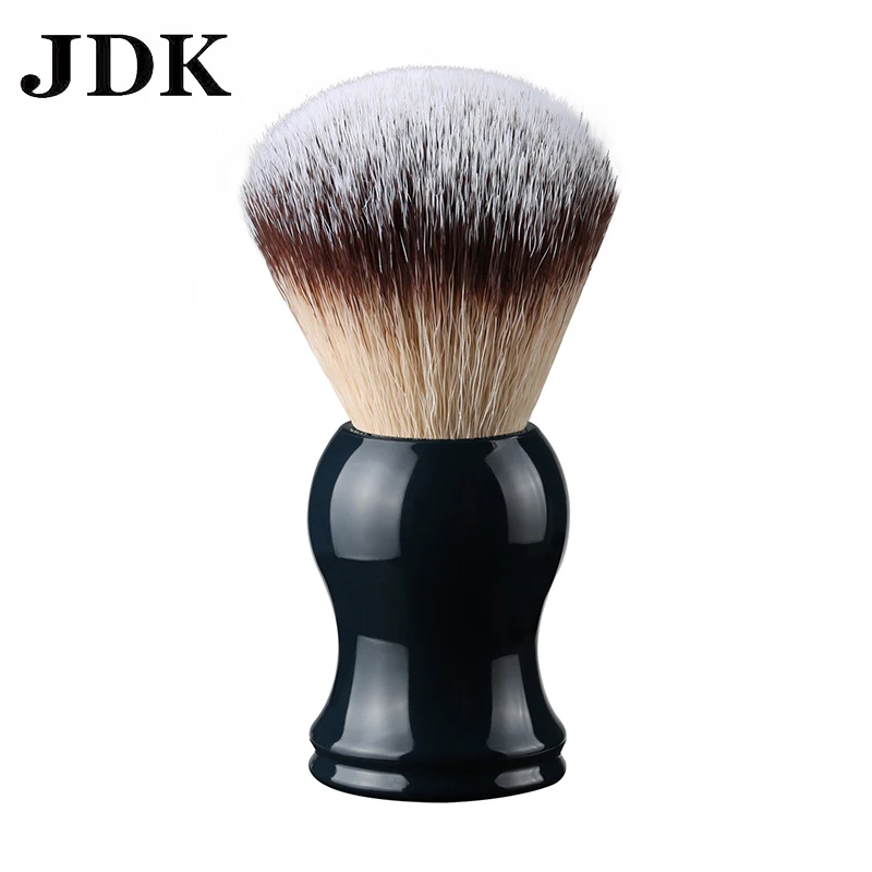 Для ухода за мужчинами 2024 JDK лидер продаж черная зеленая Белая синтетическая веганская щетка для бритья цвета слоновой кости