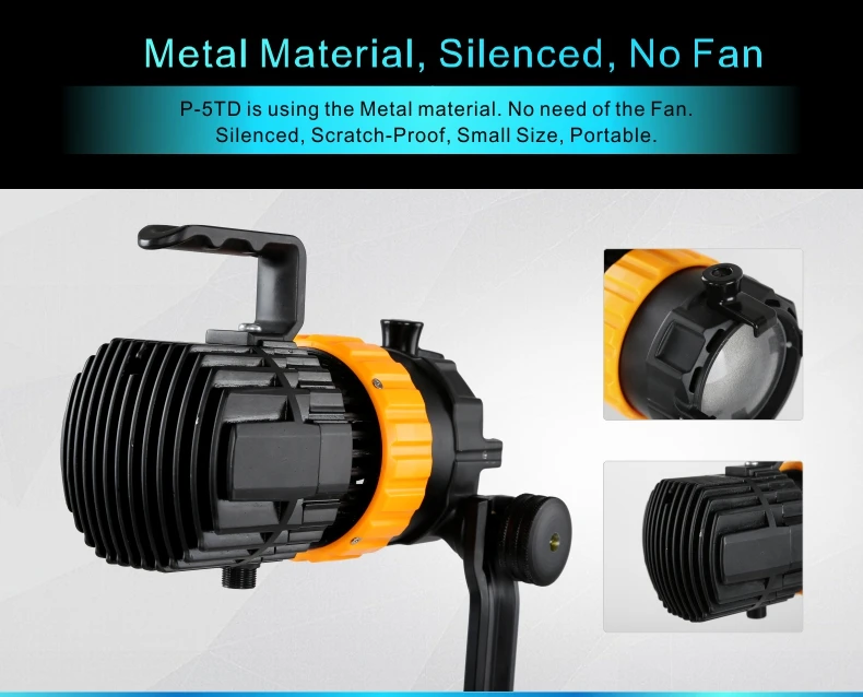  Falcon Eyes 100W Pulsar P-5TD 3200K-5600K adjustable focus professional photography photo video studio led fresnel spot light