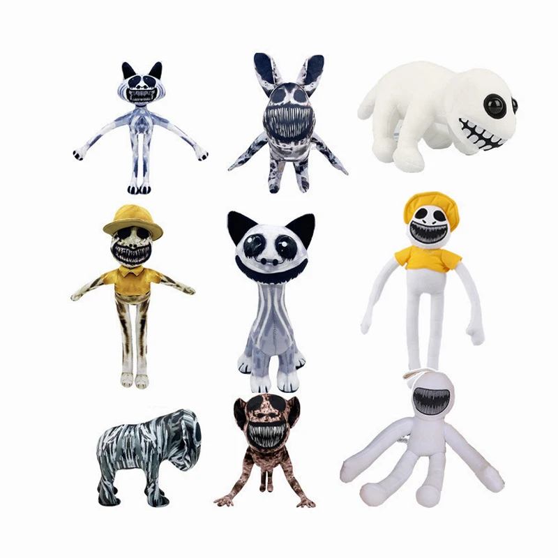 Manufacture peluches de zoonomaly plush zoo animal stuffed monsters gifts pillow cartoon zoonomaly horror game doll