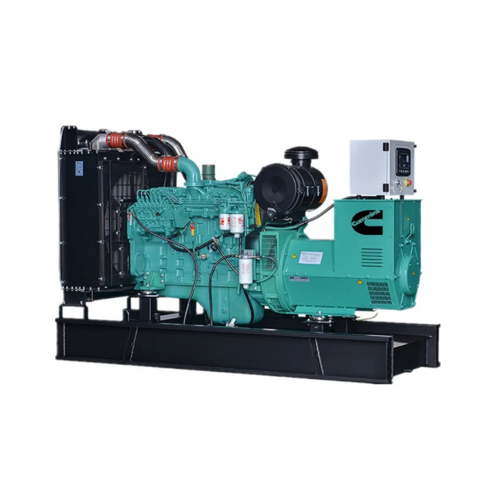 Rated power 60KW diesel generator set 400V/230V 3 phase Cummins engine  80KVA  silent genset