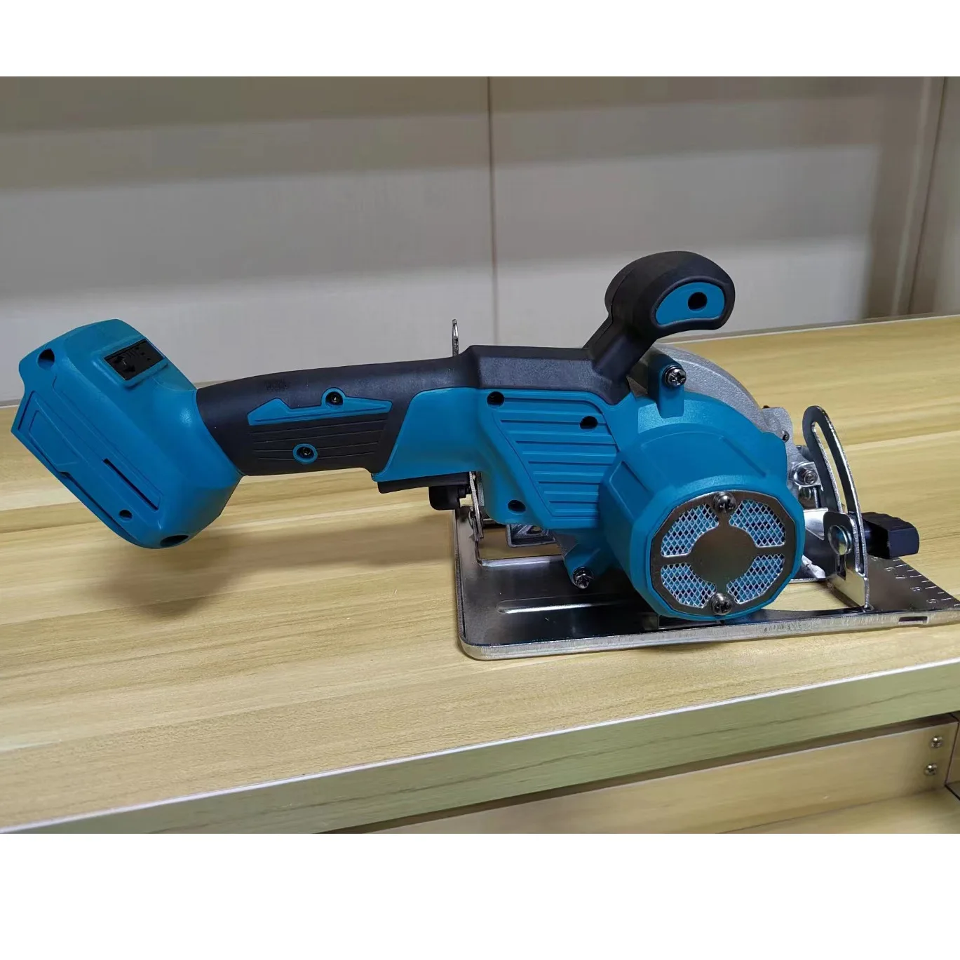 Brushless electric circular saw lithium electric saw stone wood hand push saw hand cutting machine single hand electric saw