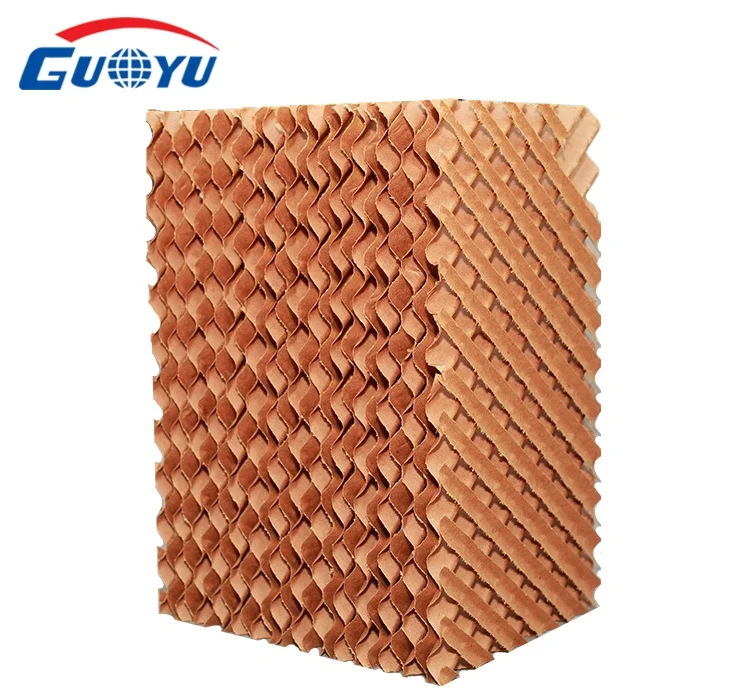 GuoYu high quality 5090/7090/6090 honeycomb cooling pad fan pad air cooler for cooling system