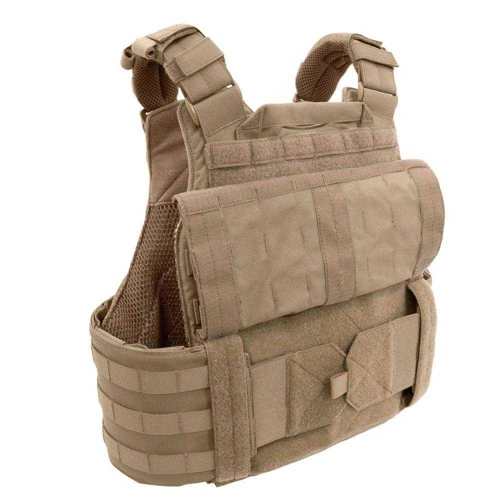 Custom molle nylon tactical gear paintball game quick release vest tactical plate carrier
