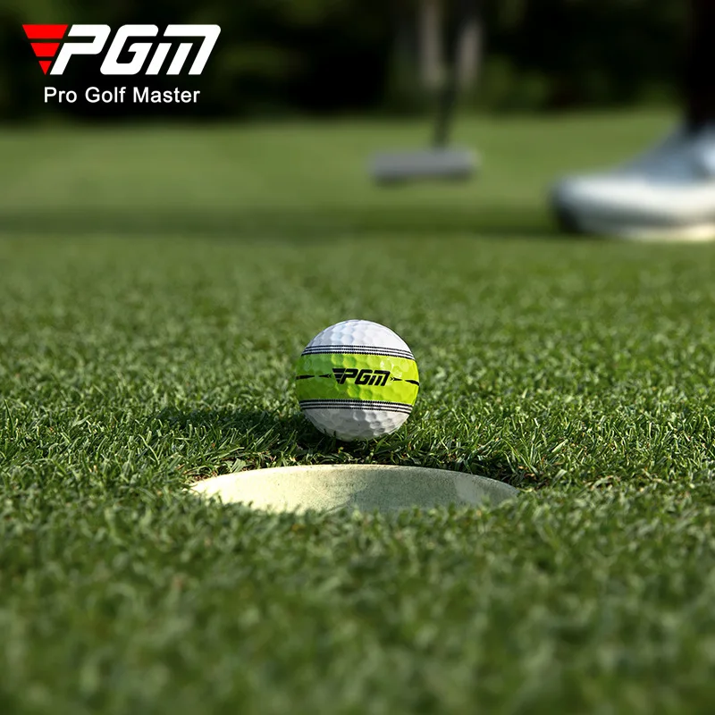 Golf two-layer ball competition ball striped ball