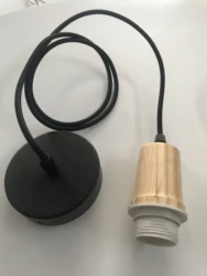 Chandelier light Fixture Hanging Line Colorful Lamp Holder Ceiling Plate ceiling lamp socket lampholder