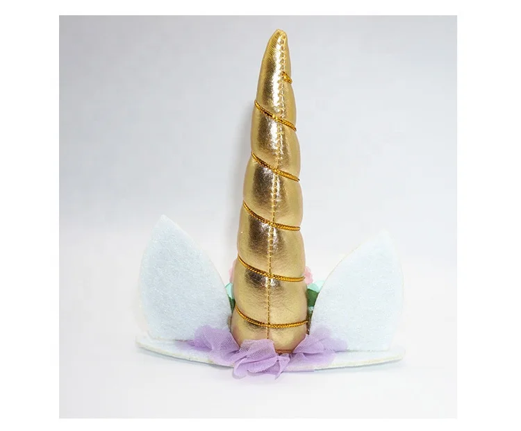 Unicorn Cake Topper With Eyelashes And Unicorn Headband Unicorn Party Supplies For Birthday Party, Baby Shower And Wedding Party