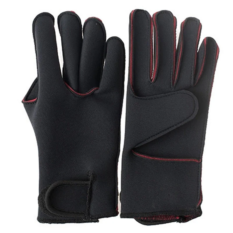 Custom 3mm 5mm Neoprene Swimming Hand Gloves Durable High Quality Blue Neoprene Swimming Gloves