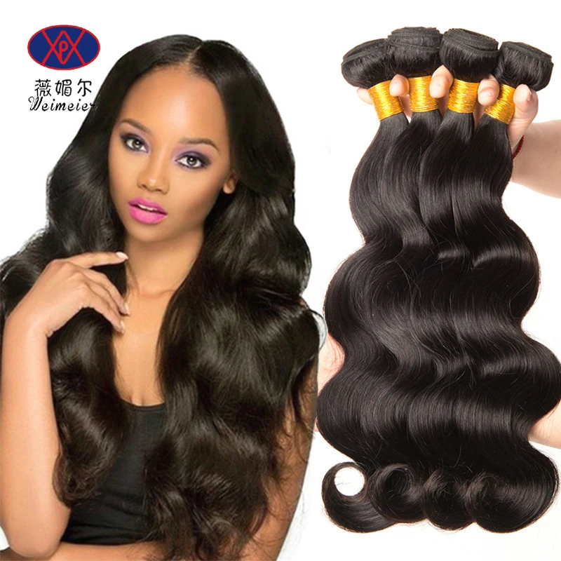 
Synthetic Hair Extension Body Wave Hair Weaving for Afro Women 