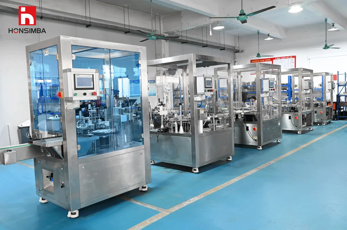 HONSIMBA Wholesale High Quality DHGX012 Efficient Convenient Automatic Penicillin Bottle Filling And Capping Machine