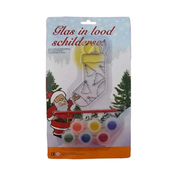 Wholesale Customized Window Kids Crafts Kit Pattern Sun Catchers Painting Kit for Paint Activities Kits Projects