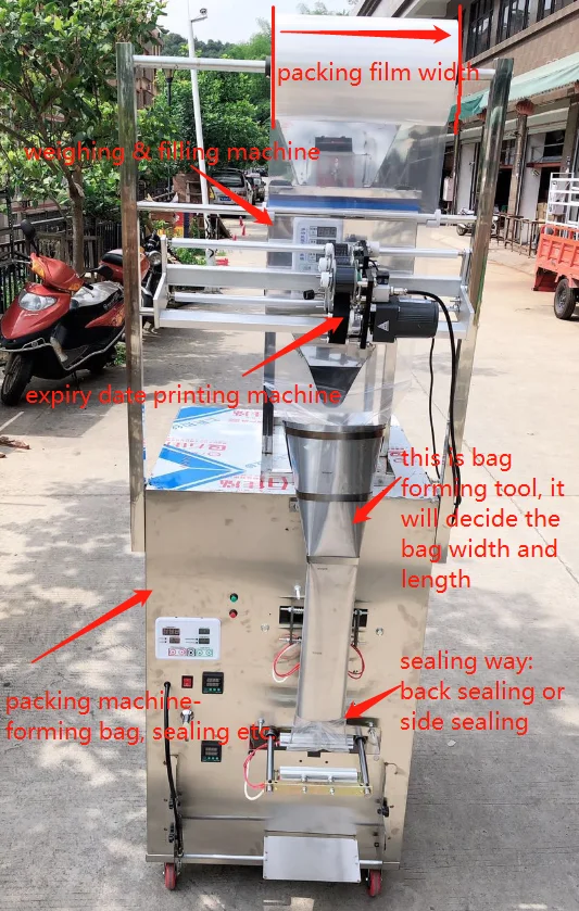 Factory Price Automatic Small Tea Sugar SachetCoffee Powder Weighing Packing Machine With Good Quality