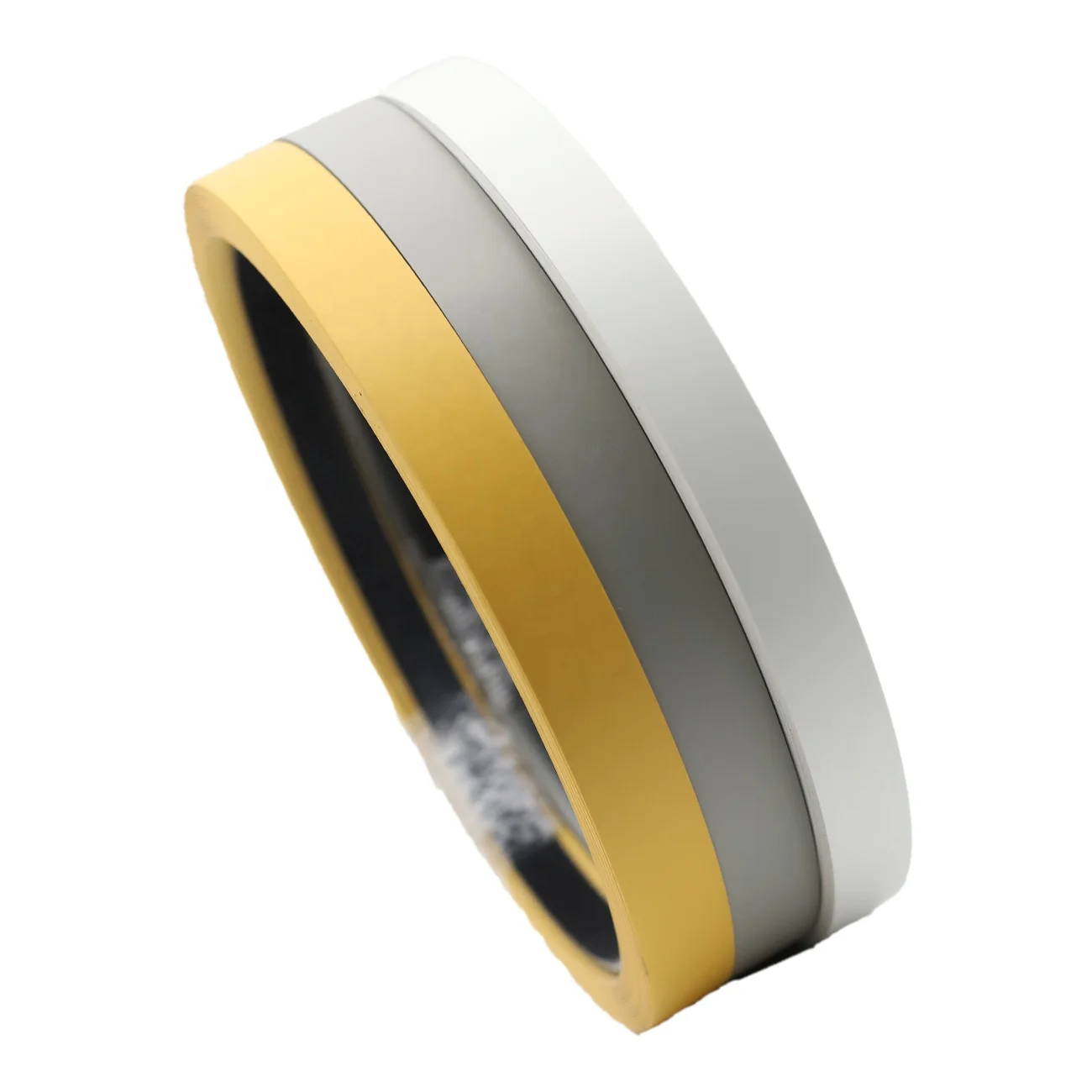 Waterproof Flexible Plastic ABS PVC Strip Edging  Edge Banding For MDF Board Desk