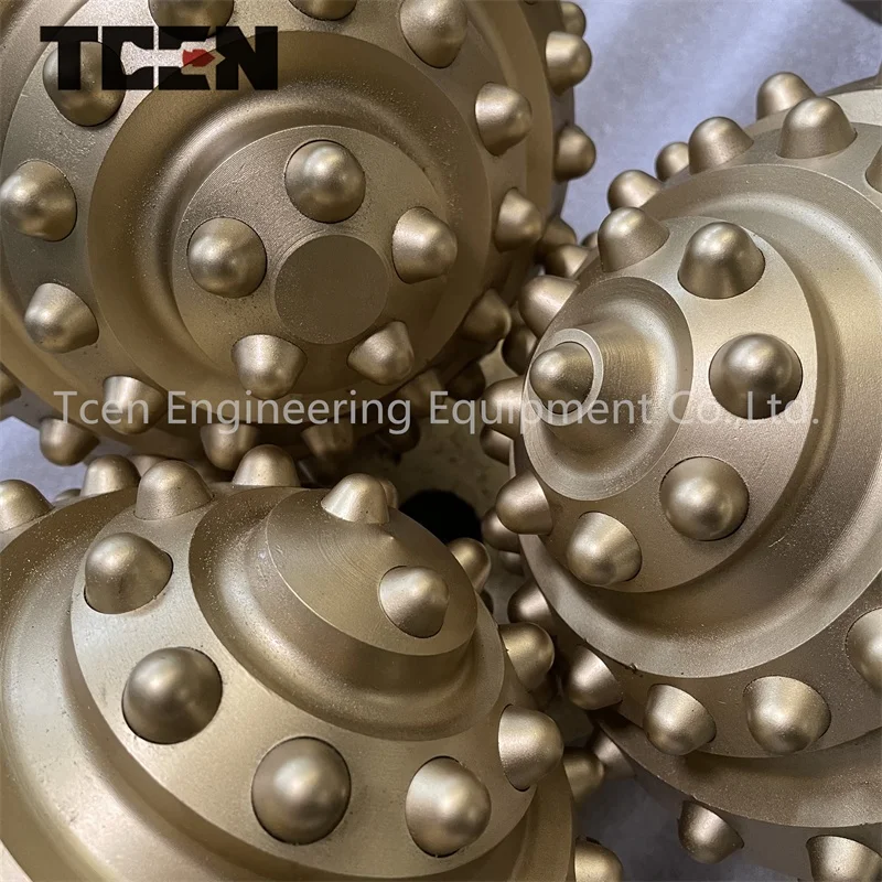 TCI Tricone bits with high grade tungsten carbide for underground rock well trenchless drilling