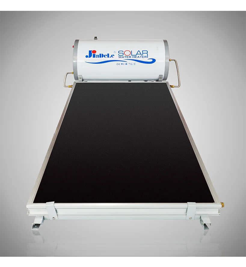 China Manufacturer High Effciency Solar Flat Plate Thermal Collector Hot Water System Chauffe Eau Solaire 300L Boiler Geyser