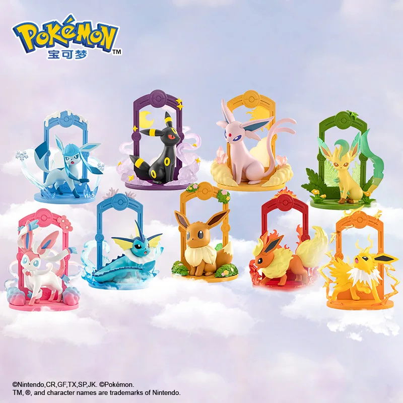 Оригинальная Высококачественная фигурка Eevee surprise blind box с анимацией Пикачу подарок оптовая продажа