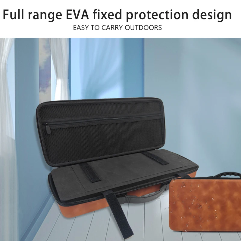 Custom EVA Magic Keyboard Carrying Case Waterproof Piano Wireless Game Mechanical Keyboard Bag Portable Computer 88 Keyboard Bag