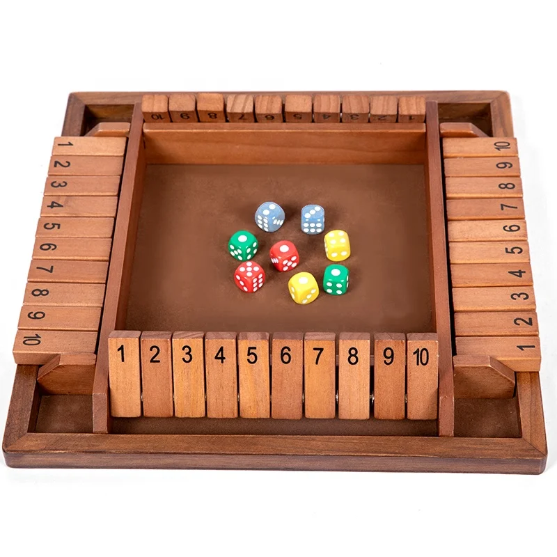 Wooden Quadruple Flip Card Game Baby Children Math Operation Early Education Puzzle Parent-child Interactive Board Game Toy